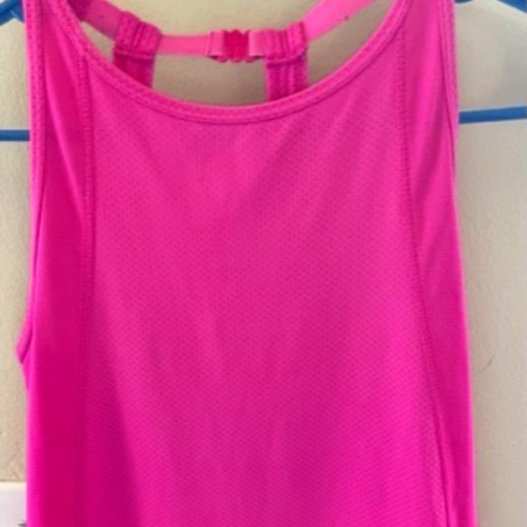 Lorna Jane Tops Lorna Jane Hot Pink Workout Tank Poshmark